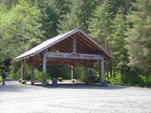 Entrance to the camp.